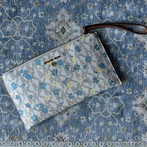 Michael Kors Zip Clutch Wristlet